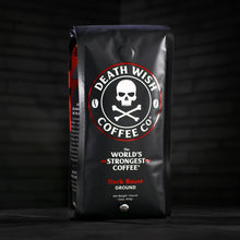 Load image into Gallery viewer, Death Wish Ground Dark Roast 1lb Bag