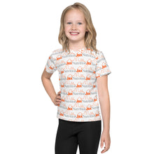 Load image into Gallery viewer, Jax Nutrition Full Color Logo Everywhere Kids crew neck t-shirt