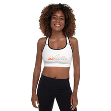 Load image into Gallery viewer, Jax Nutrition Full Color Logo Padded Sports Bra