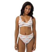 Load image into Gallery viewer, Jax Nutrition Full Color Logo Everywhere Recycled high-waisted bikini