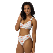 Load image into Gallery viewer, Jax Nutrition Full Color Logo Everywhere Recycled high-waisted bikini