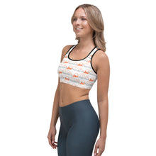 Load image into Gallery viewer, Jax Nutrition Full Color Logo Everywhere Sports bra
