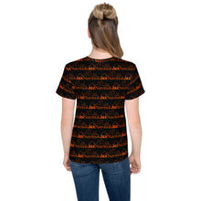 Load image into Gallery viewer, Jax Nutrition Orange Logo Everywhere Youth crew neck black t-shirt