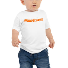 Load image into Gallery viewer, Jax Nutrition Orange #fueledbyjax Baby Jersey Short Sleeve Premium Tee (Bella + Canvas 3001B)