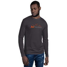 Load image into Gallery viewer, Jax Nutrition Full Color Logo Men's Fitted Long Sleeve Shirt | Next Level 3601