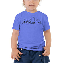 Load image into Gallery viewer, Jax Nutrition Black Logo Toddler Premium Tee | Bella + Canvas 3001T