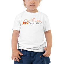 Load image into Gallery viewer, Jax Nutrition Full Color Logo Toddler Short Sleeve Premium Tee (Bella + Canvas 3001T)