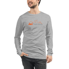 Load image into Gallery viewer, Jax Nutrition Full Color Logo Unisex Long Sleeve Tee | Bella + Canvas 3501