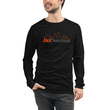 Load image into Gallery viewer, Jax Nutrition Full Color Logo Unisex Long Sleeve Tee (Bella + Canvas 3501)