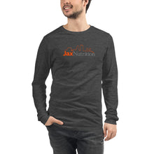 Load image into Gallery viewer, Jax Nutrition Full Color Logo Unisex Long Sleeve Tee | Bella + Canvas 3501