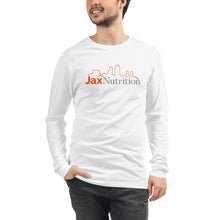 Load image into Gallery viewer, Jax Nutrition Full Color Logo Unisex Long Sleeve Tee (Bella + Canvas 3501)