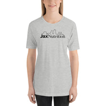 Load image into Gallery viewer, Jax Nutrition Black Logo Short-Sleeve Unisex Premium T-Shirt (Bella + Canvas 3001)