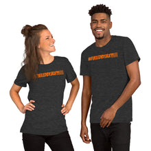 Load image into Gallery viewer, Jax Nutrition Orange #fueledbyjax Short-Sleeve Unisex Premium T-Shirt (Bella + Canvas 3001)