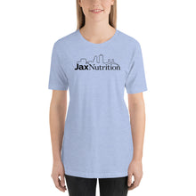 Load image into Gallery viewer, Jax Nutrition Black Logo Short-Sleeve Unisex Premium T-Shirt (Bella + Canvas 3001)