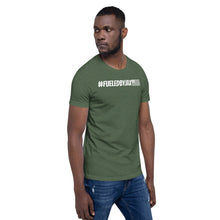 Load image into Gallery viewer, Jax Nutrition White #fueledbyjax Short-Sleeve Unisex T-Shirt (Bella + Canvas 3001)