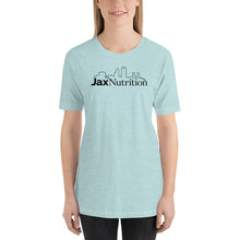 Load image into Gallery viewer, Jax Nutrition Black Logo Short-Sleeve Unisex Premium T-Shirt (Bella + Canvas 3001)