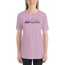 Load image into Gallery viewer, Jax Nutrition Black Logo Short-Sleeve Unisex Premium T-Shirt (Bella + Canvas 3001)