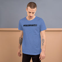 Load image into Gallery viewer, Jax Nutrition Black #fueledbyjax Short-Sleeve Unisex Premium T-Shirt | Bella + Canvas 3001