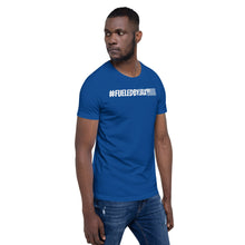 Load image into Gallery viewer, Jax Nutrition White #fueledbyjax Short-Sleeve Unisex T-Shirt (Bella + Canvas 3001)