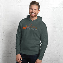 Load image into Gallery viewer, Jax Nutrition Full Color Logo Unisex Sueded Fleece Hoodie | Bella + Canvas 3329
