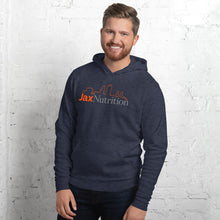Load image into Gallery viewer, Jax Nutrition Full Color Logo Unisex Sueded Fleece Hoodie | Bella + Canvas 3329