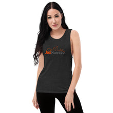 Load image into Gallery viewer, Jax Nutrition Full Color Logo Women's Muscle Tank | Bella + Canvas 8803