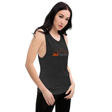 Load image into Gallery viewer, Jax Nutrition Full Color Logo Women's Muscle Tank | Bella + Canvas 8803