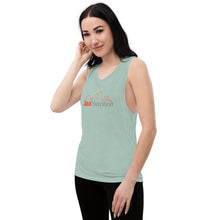 Load image into Gallery viewer, Jax Nutrition Full Color Logo Women's Muscle Tank | Bella + Canvas 8803