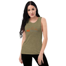Load image into Gallery viewer, Jax Nutrition Full Color Logo Women's Muscle Tank | Bella + Canvas 8803