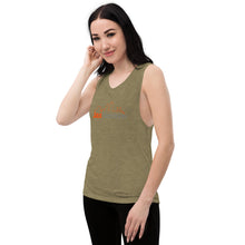 Load image into Gallery viewer, Jax Nutrition Full Color Logo Women's Muscle Tank | Bella + Canvas 8803