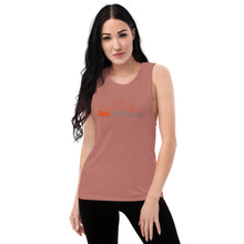 Load image into Gallery viewer, Jax Nutrition Full Color Logo Women's Muscle Tank | Bella + Canvas 8803