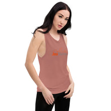 Load image into Gallery viewer, Jax Nutrition Full Color Logo Women's Muscle Tank | Bella + Canvas 8803