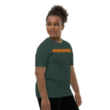 Load image into Gallery viewer, Jax Nutrition Orange #fueledbyjax Youth Short Sleeve Premium Tee (Bella + Canvas 3001Y)