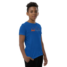 Load image into Gallery viewer, Jax Nutrition Full Color Logo Youth Premium Short Sleeve Tee (Bella + Canvas 3001Y)