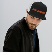 Load image into Gallery viewer, Jax Nutrition Orange #fueledbyjax Trucker Cap
