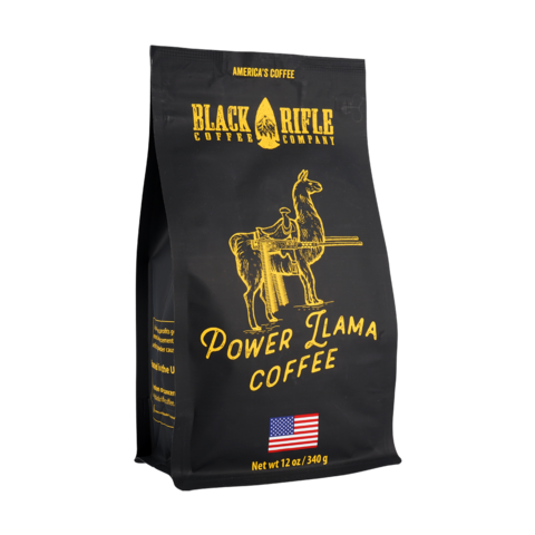 Black Rifle Power Llama Roast Ground