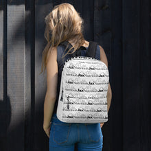 Load image into Gallery viewer, Jax Nutrition Black Logo Everywhere Backpack
