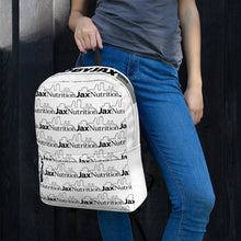 Load image into Gallery viewer, Jax Nutrition Black Logo Everywhere Backpack
