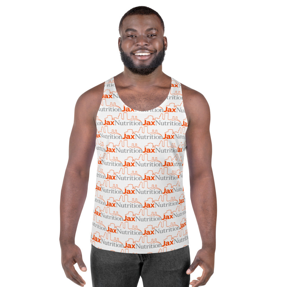 Jax Nutrition Full Color Logo Everywhere Unisex Tank Top