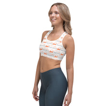 Load image into Gallery viewer, Jax Nutrition Full Color Logo Everywhere Sports bra
