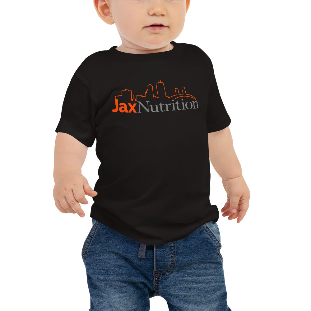 Jax Nutrition Full Color Logo Baby Jersey Short Sleeve Premium Tee (Bella + Canvas 3001B)