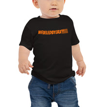 Load image into Gallery viewer, Jax Nutrition Orange #fueledbyjax Baby Jersey Short Sleeve Premium Tee (Bella + Canvas 3001B)
