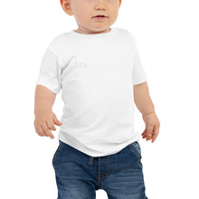 Load image into Gallery viewer, Jax Nutrition White Logo Baby Jersey Short Sleeve Premium Tee (Bella + Canvas 3001B)
