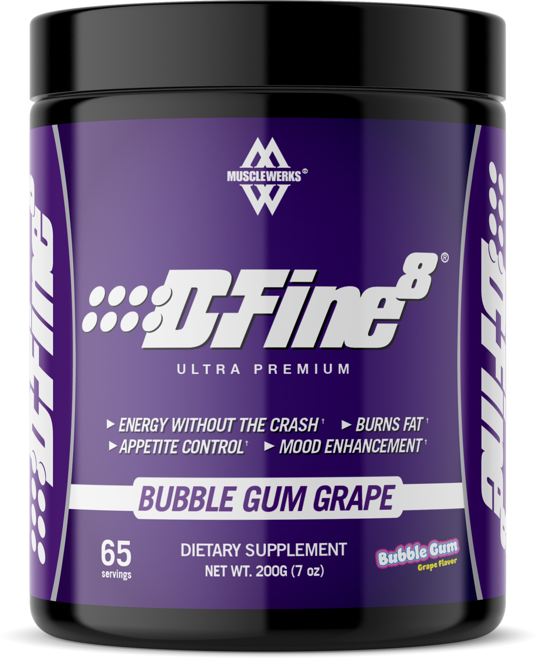 D-Fine8 Bubblegum Grape