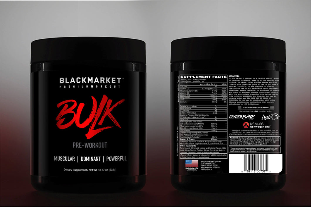 Blackmarket Bulk Fruit Punch