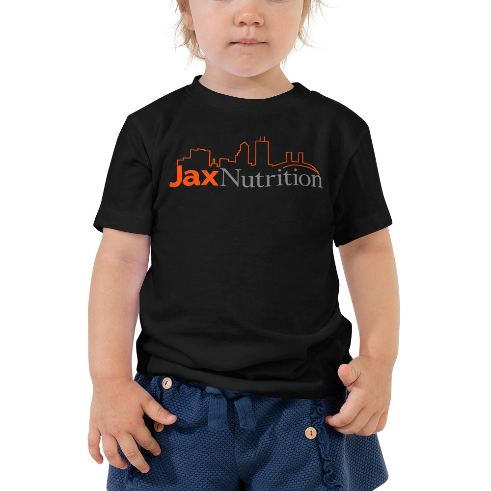 Jax Nutrition Full Color Logo Toddler Short Sleeve Premium Tee (Bella + Canvas 3001T)
