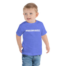 Load image into Gallery viewer, Jax Nutrition White #fueledbyjax Toddler Premium Tee (Bella + Canvas 3001T)
