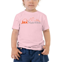 Load image into Gallery viewer, Jax Nutrition Full Color Logo Toddler Short Sleeve Premium Tee (Bella + Canvas 3001T)

