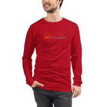 Load image into Gallery viewer, Jax Nutrition Full Color Logo Unisex Long Sleeve Tee | Bella + Canvas 3501
