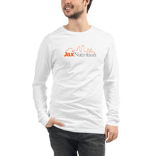 Load image into Gallery viewer, Jax Nutrition Full Color Logo Unisex Long Sleeve Tee | Bella + Canvas 3501
